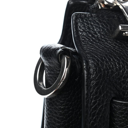 Saint Laurent Grained Calfskin Sac De Jour Souple North South Tote Black 10 of 11