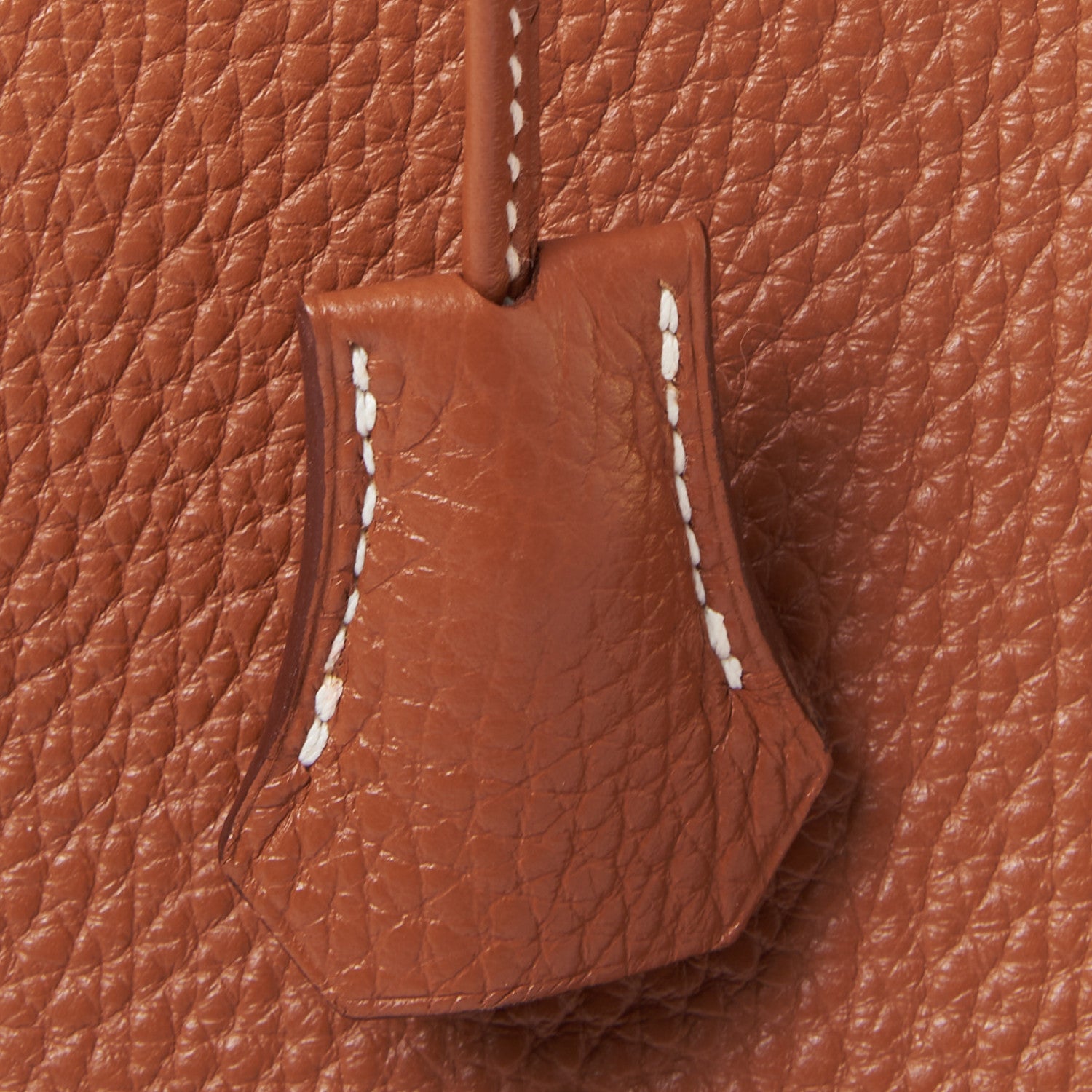 Hermes Taurillon Clemence Birkin 35 Gold 31 of 33