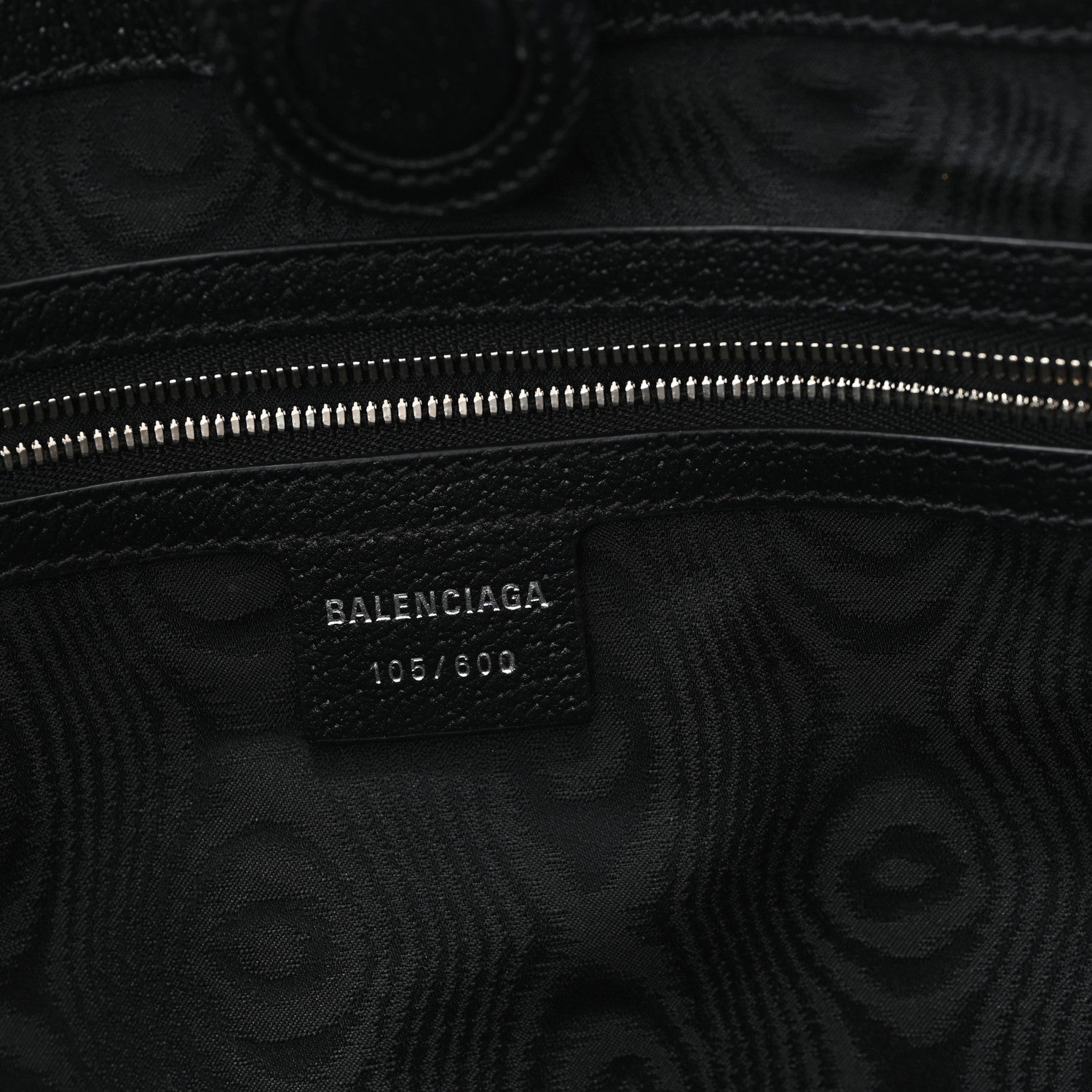 Gucci X BALENCIAGA BB Monogram Web Graffiti Medium Ophidia Shopping Tote Black 6 of 10