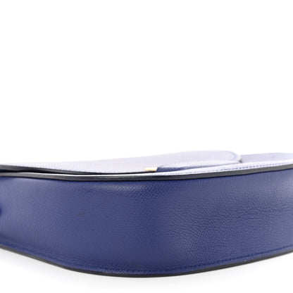 Celine Grained Calfskin Small Trotteur Indigo 9 of 11