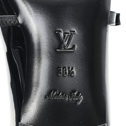 Louis Vuitton Patent Uniformes Ballerina Flat 38.5 Black 7 of 10