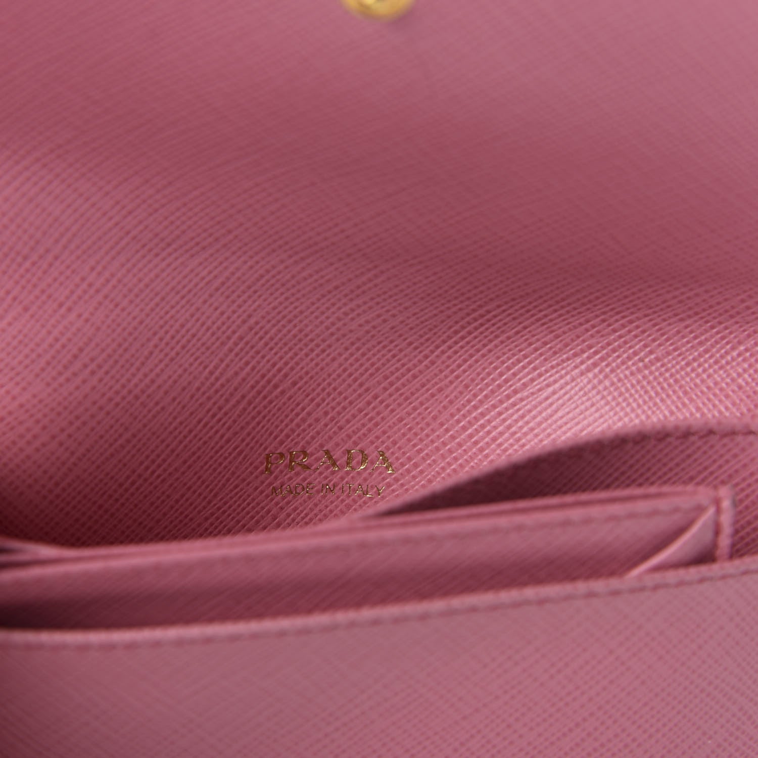 Prada Saffiano Greche Card Holder Peonia Turchese White 6 of 9