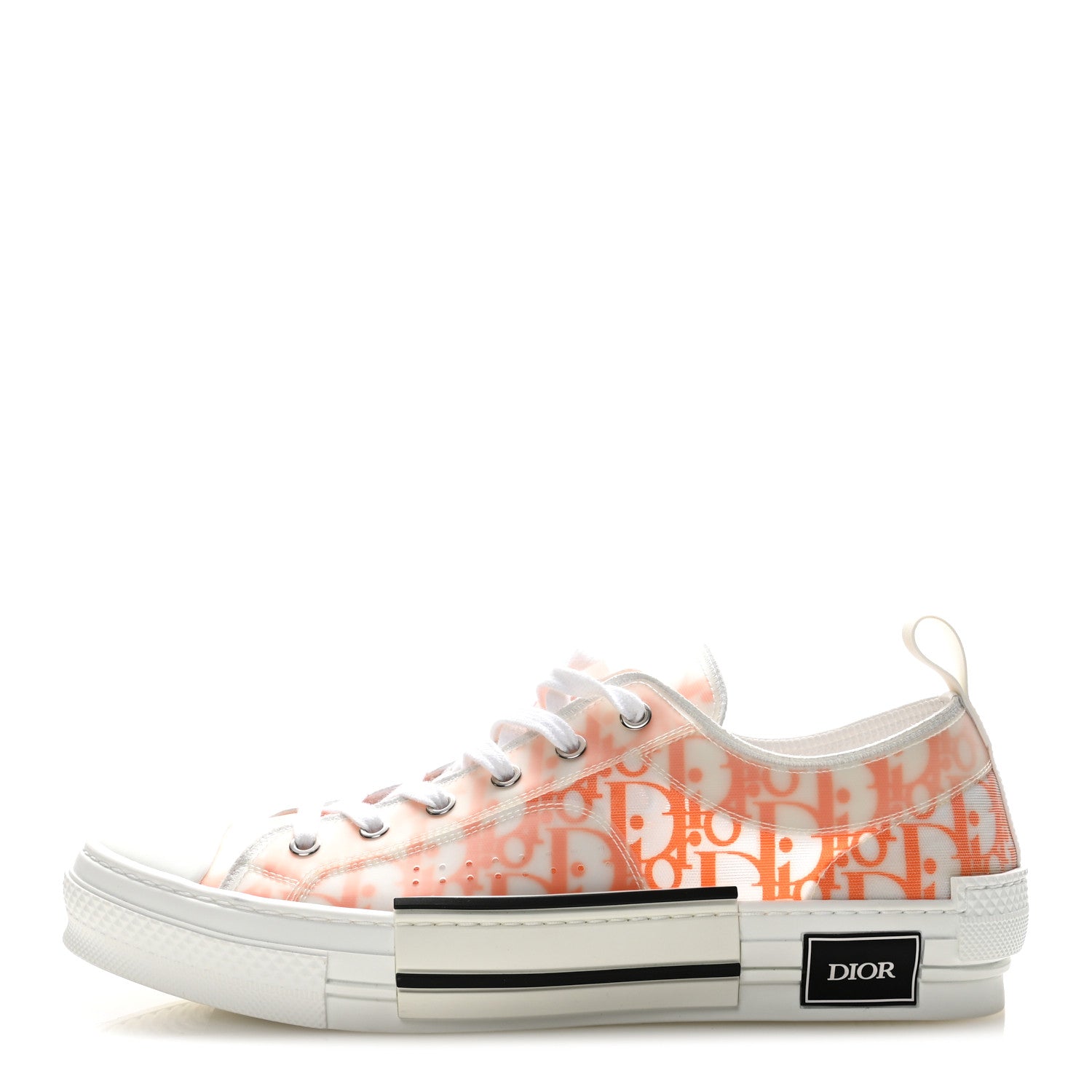 Christian Dior Technical Canvas Oblique Mens B23 Low Top Sneakers