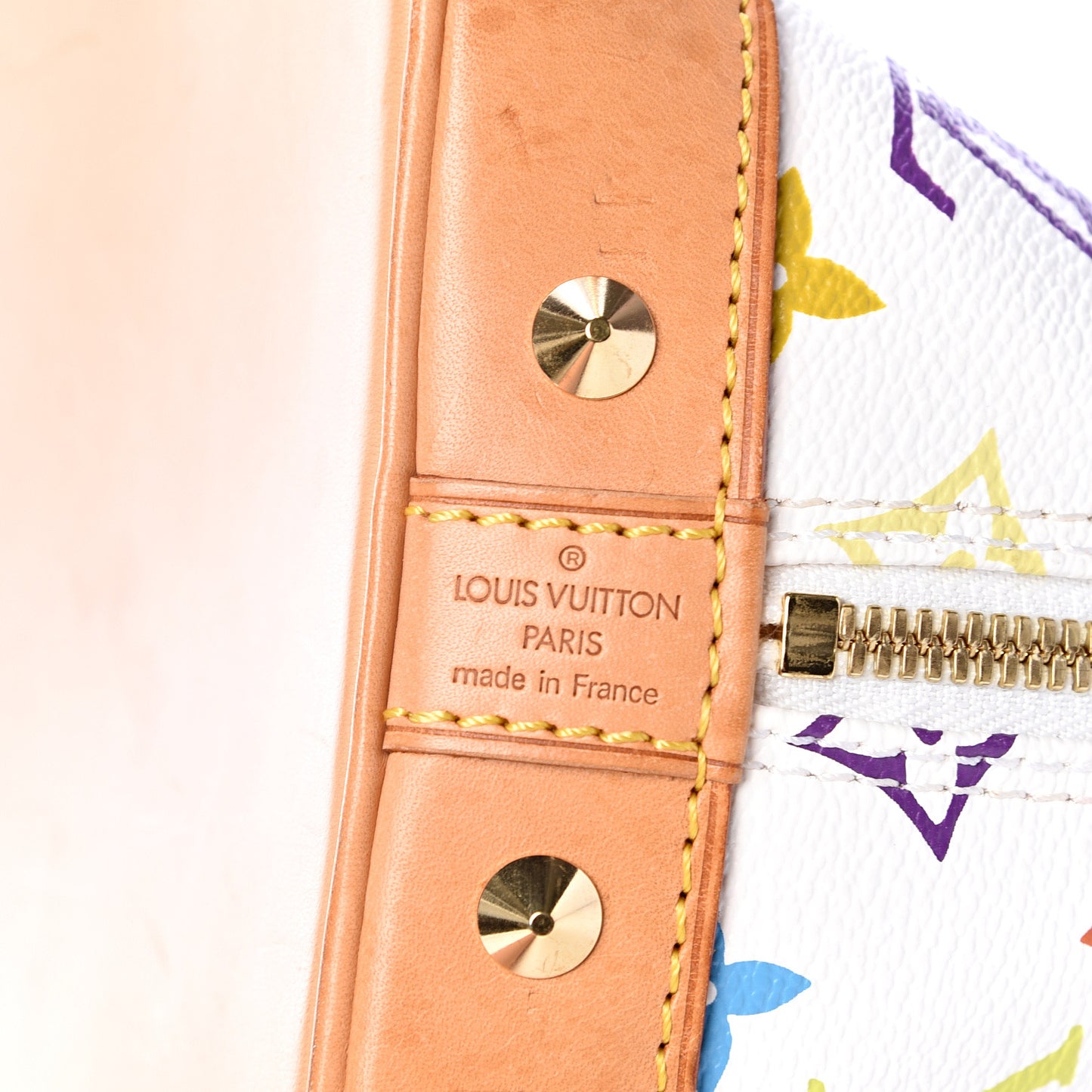 Monogram Multicolor Alma White