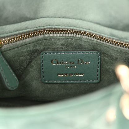 Christian Dior Velvet Mini Lady Dior Green 6 of 9