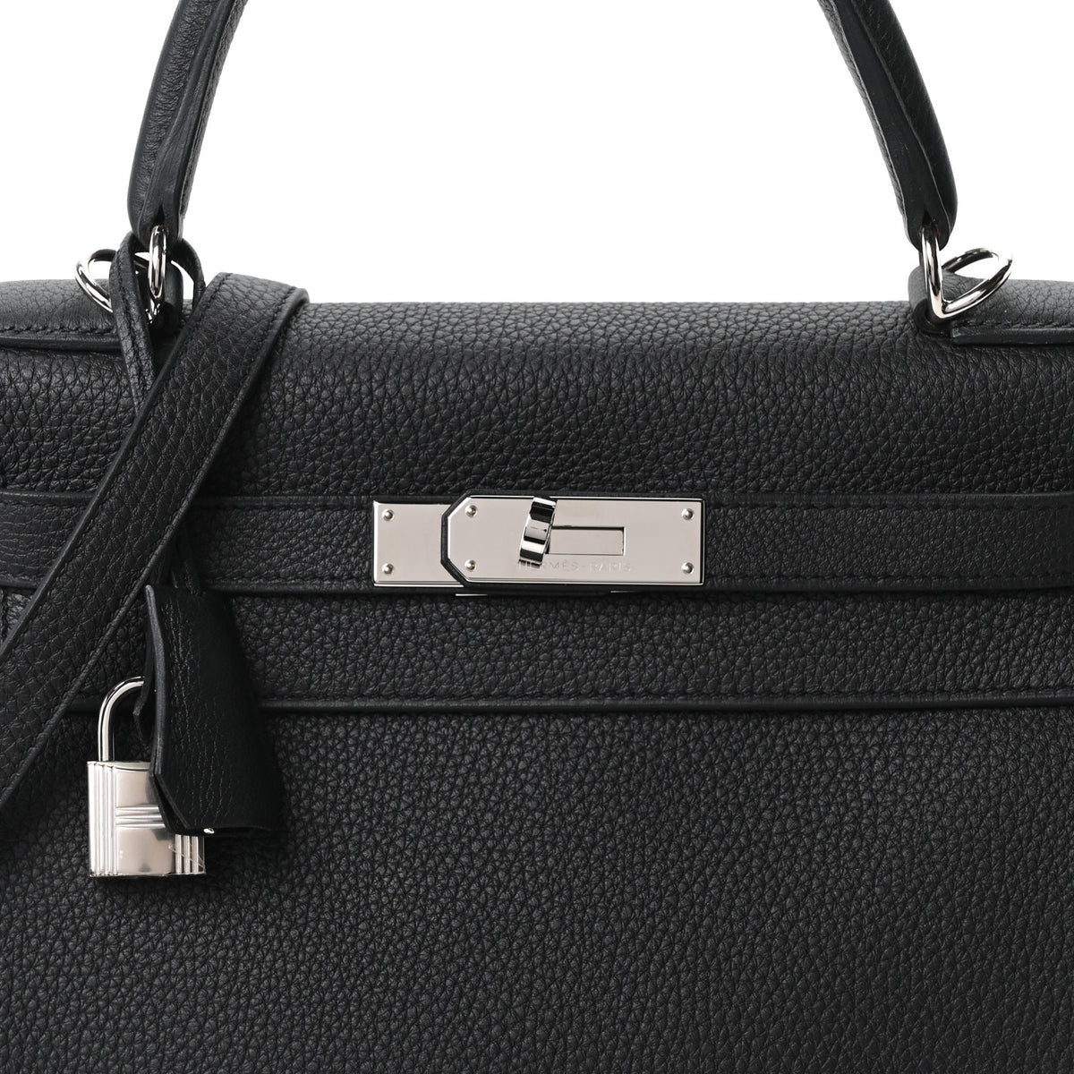 Hermes Togo Kelly Retourne 28 Black 14 of 17