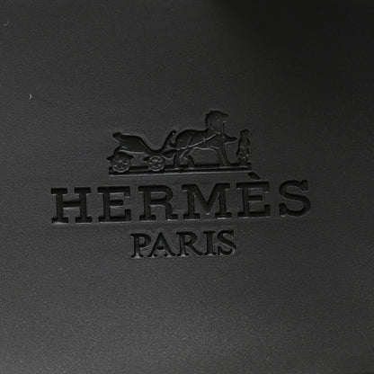 Hermes Rubber Womens Egerie Sandals 36 Black 7 of 12