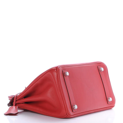 Hermes Swift Birkin 25 Rouge Vif 5 of 29