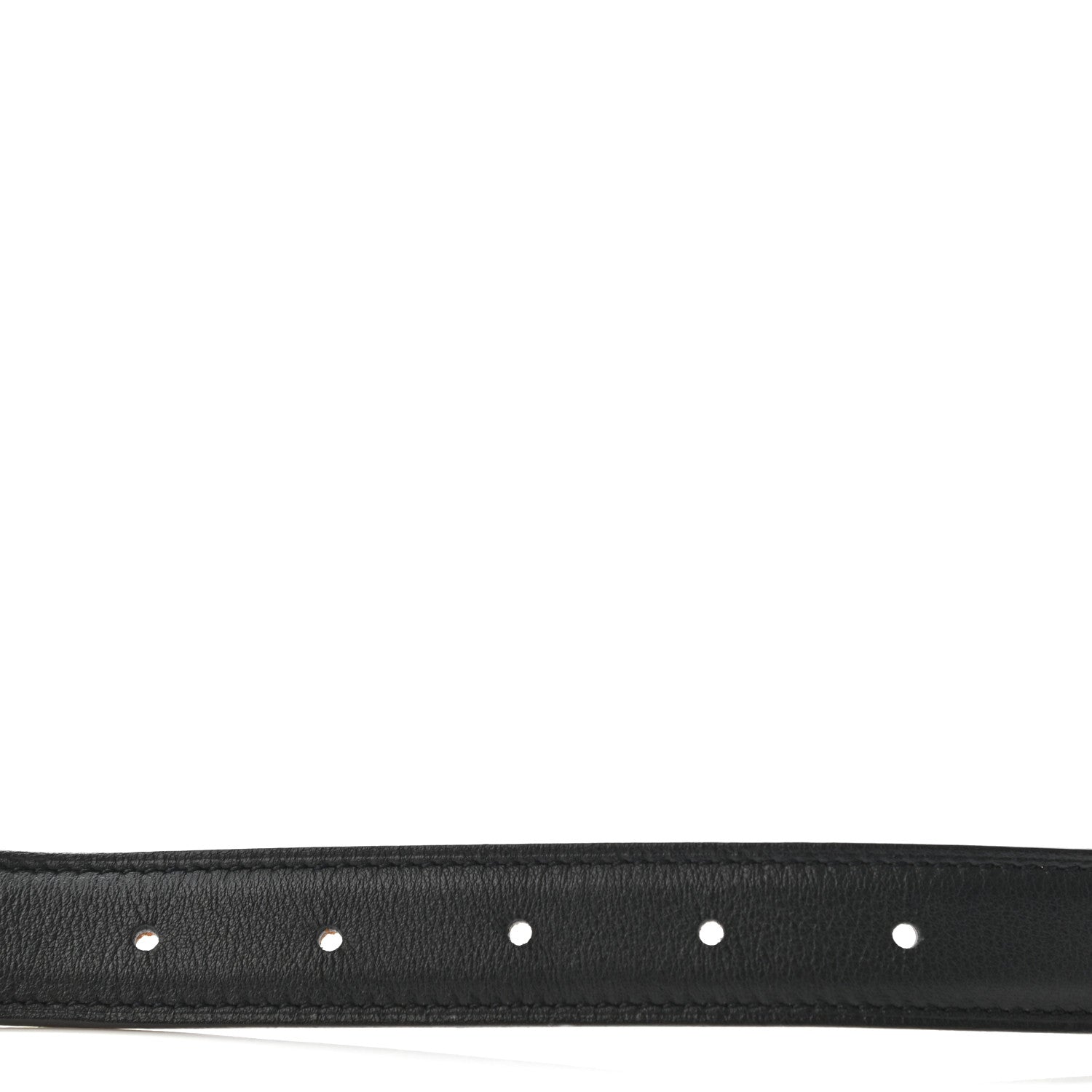 Hermes Swift Epsom 24mm Belt Strap 80 Black Gold 3 of 7
