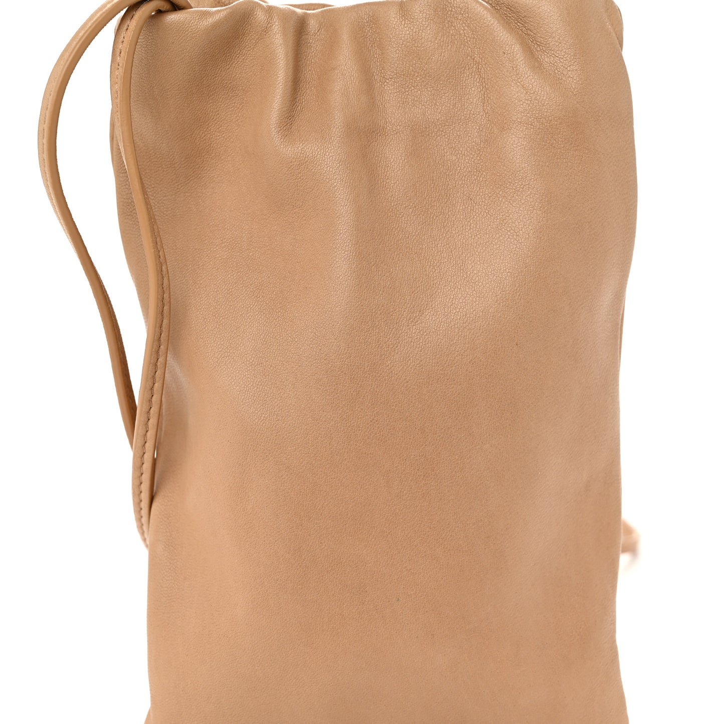 Nappa Bourse Phone Pouch Crossbody Bag Beige