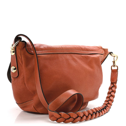 Mulberry Soft Spongy Calfskin Daria Satchel Burnt Orange 3 of 18