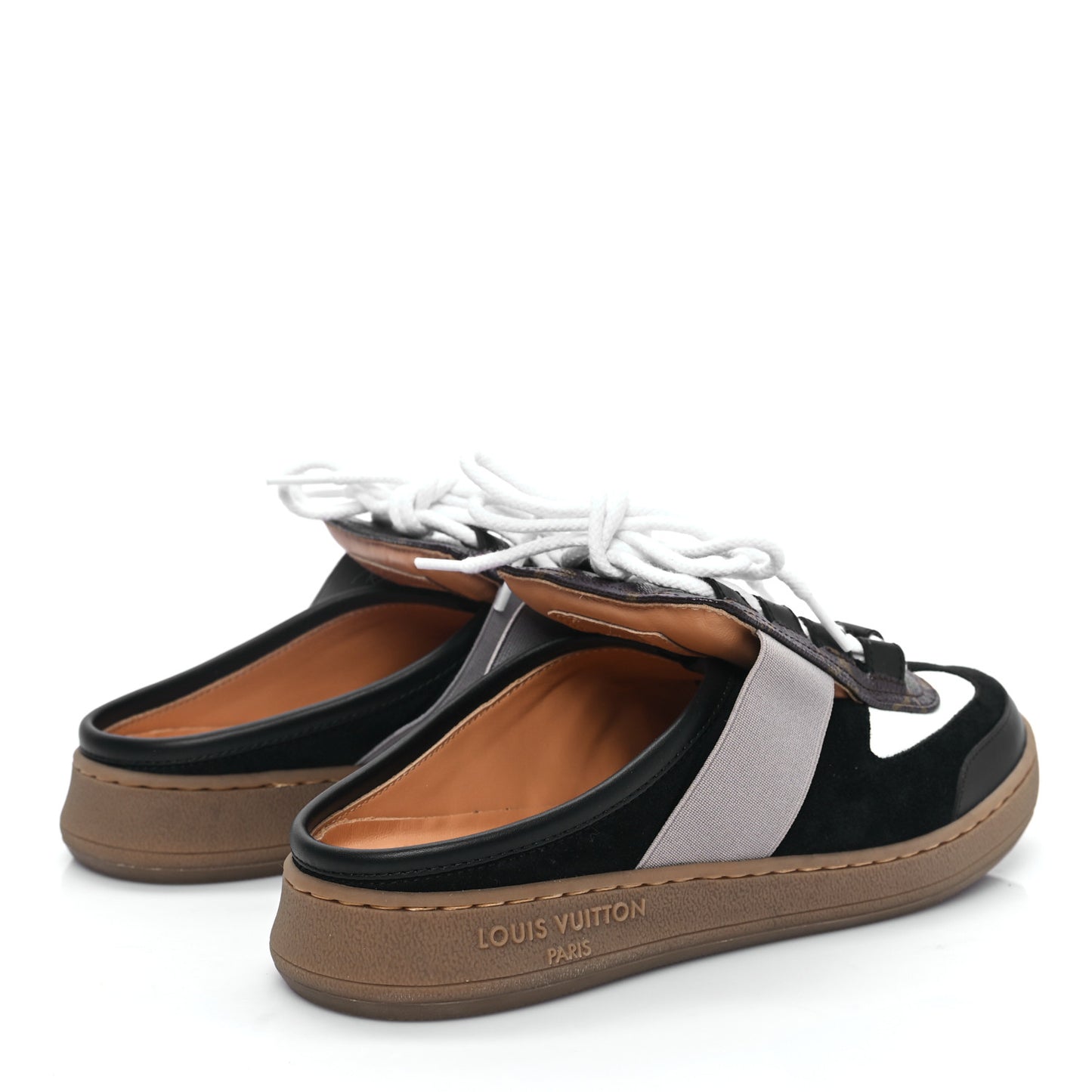 Lous Open Back Sneaker 38.5 Black