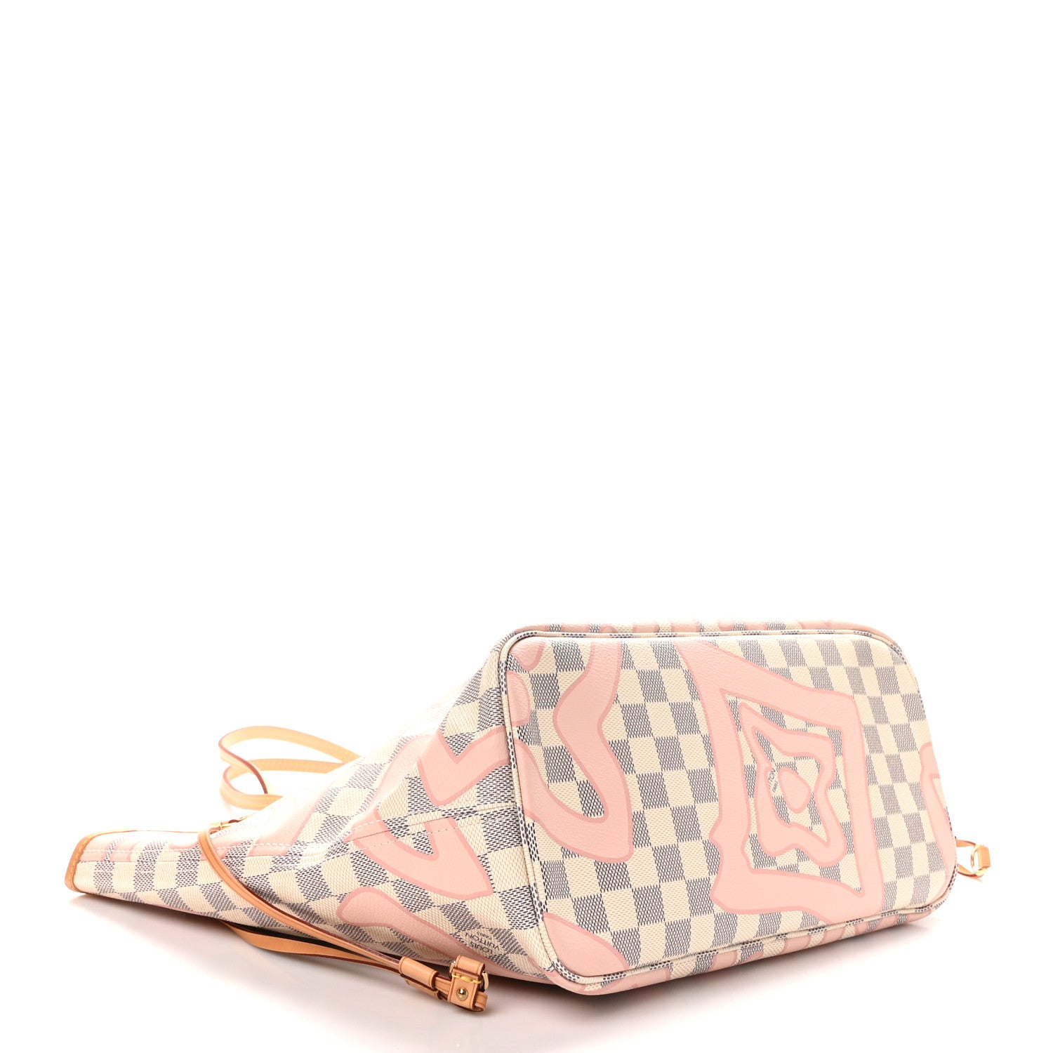 Louis Vuitton Damier Azur Tahitienne Neverfull MM 5 of 11