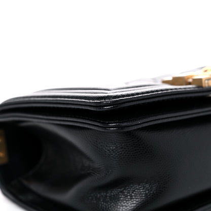 Chanel Caviar Quilted Small Boy Flap Black 8 of 15