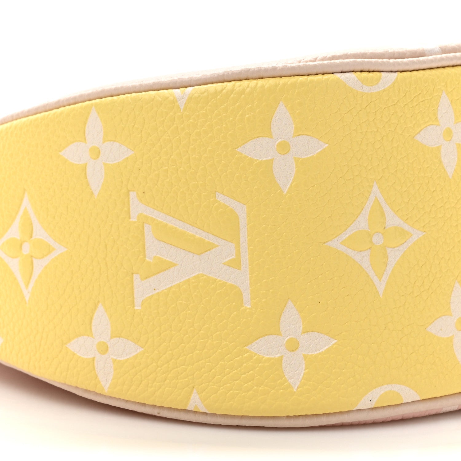 Louis Vuitton Empreinte Monogram Spring in the City Bagatelle NM Pink Beige Yellow 9 of 10