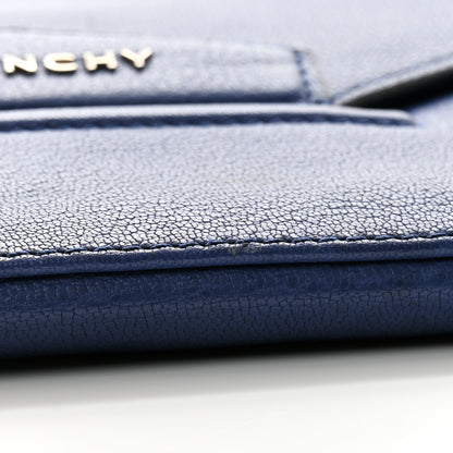 Givenchy Sugar Goatskin Medium Antigona Envelope Clutch Blue 14 of 17