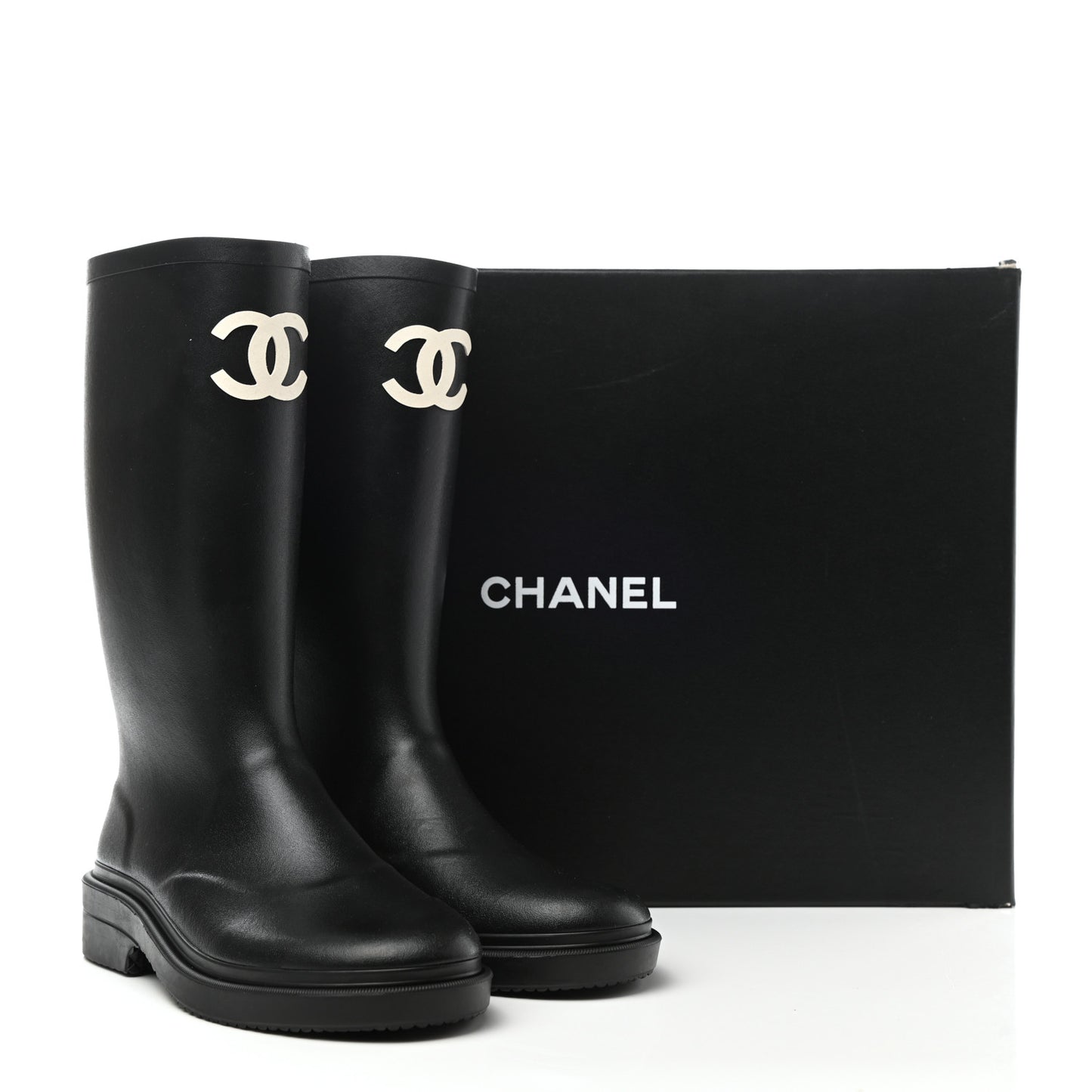 Caoutchouk CC High Boots 37 Black