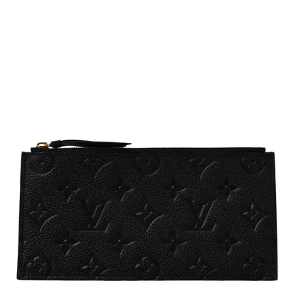 Louis Vuitton Empreinte Felicie Chain Wallet Zippered Insert Black 1 of 8