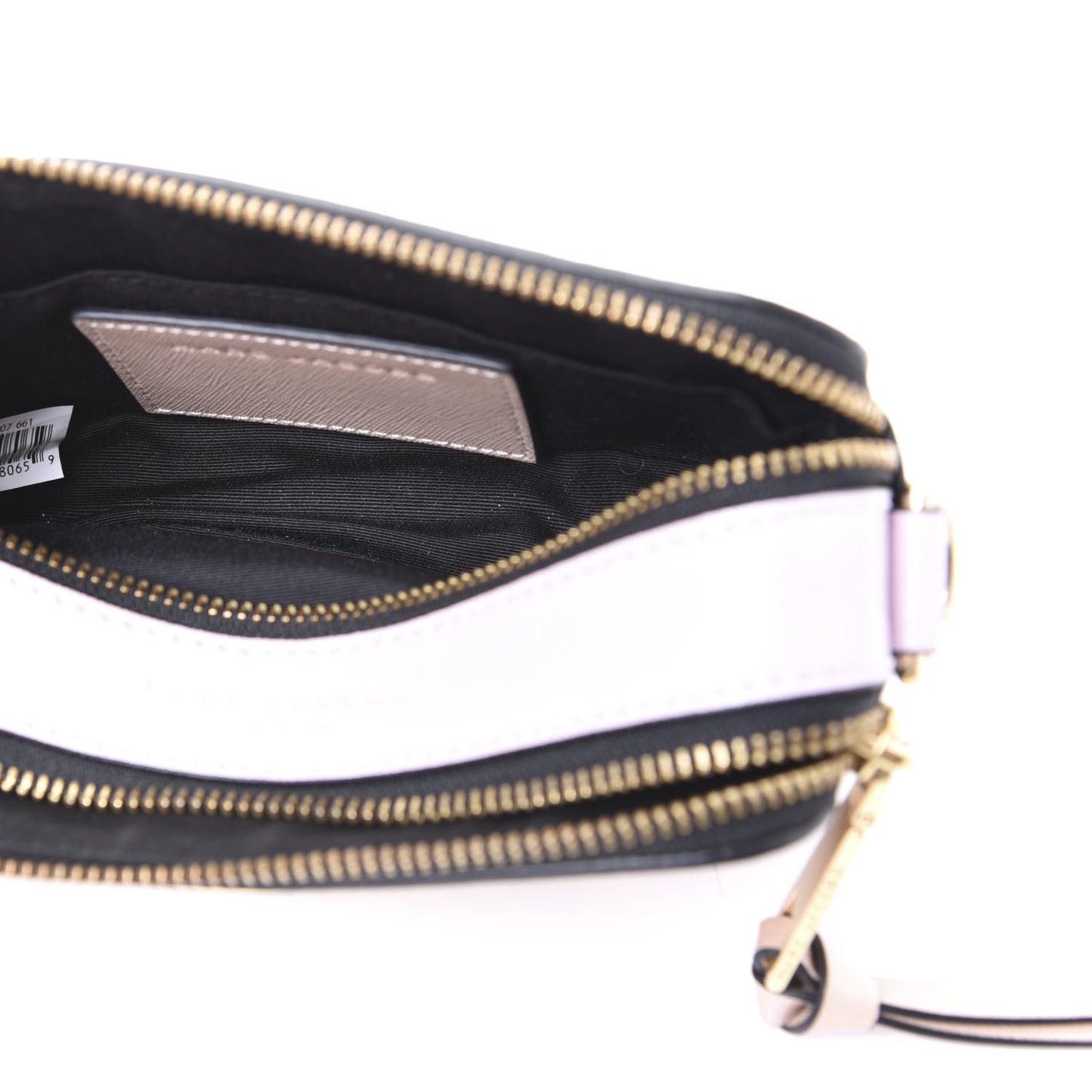 Saffiano Small Snapshot Camera Bag Pink Multicolor