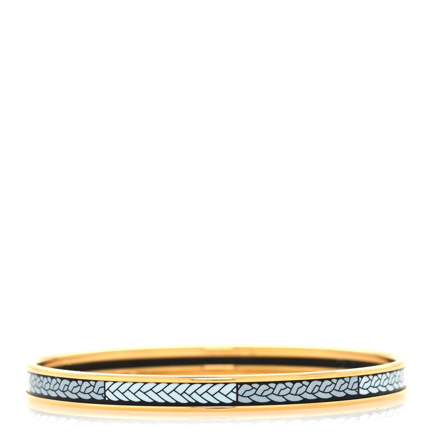 Enamel Printed Extra Narrow Couvertures Et Tenues De Jour Bracelet