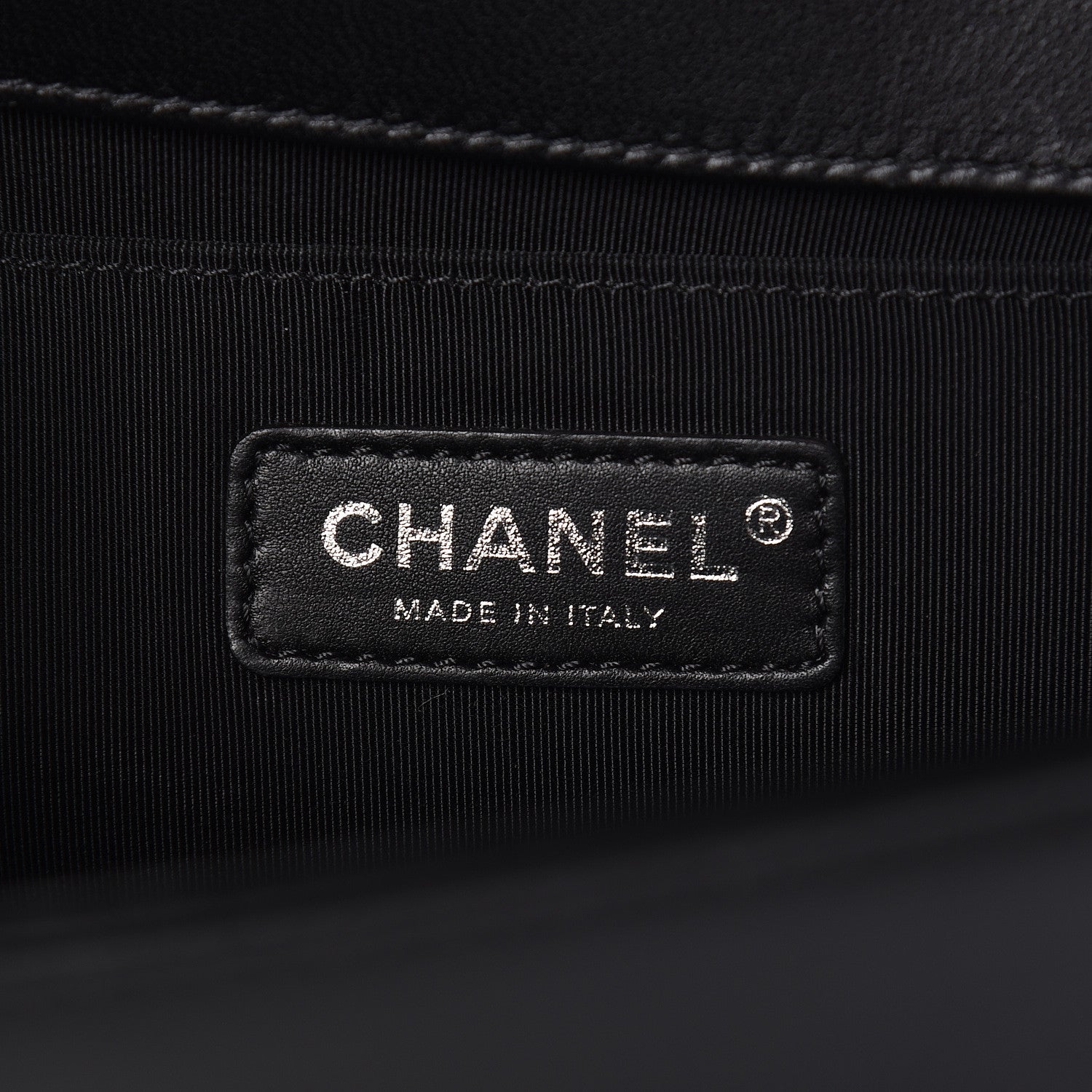 Chanel Lambskin Quilted Medium Boy Flap Black 6 of 11