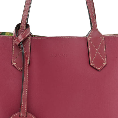 Gucci GG Supreme Monogram Blooms Small Reversible Tote Beige Multicolor Dry Rose 11 of 18