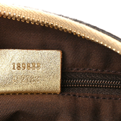 Gucci Monogram Large D Gold Hobo Gold 7 of 13