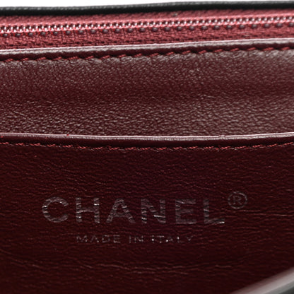 Chanel Washed Lambskin Quilted Bijoux Chain Jumbo Single Flap Black 6 of 10