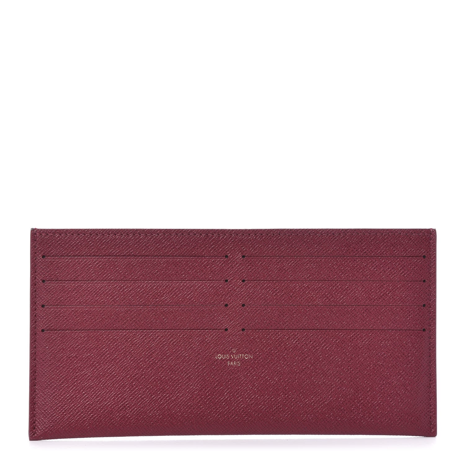 Louis Vuitton Calfskin Felicie Card Holder Insert Fuchsia 1 of 5