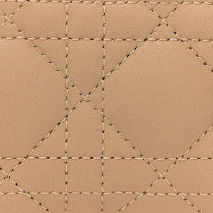 Christian Dior Lambskin Cannage Small Lady D-Joy Biscuit 7 of 14