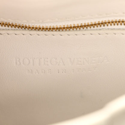 Bottega Veneta Lambskin Maxi Intreccio Padded Chain Cassette Crossbody Bag Chalk 6 of 9