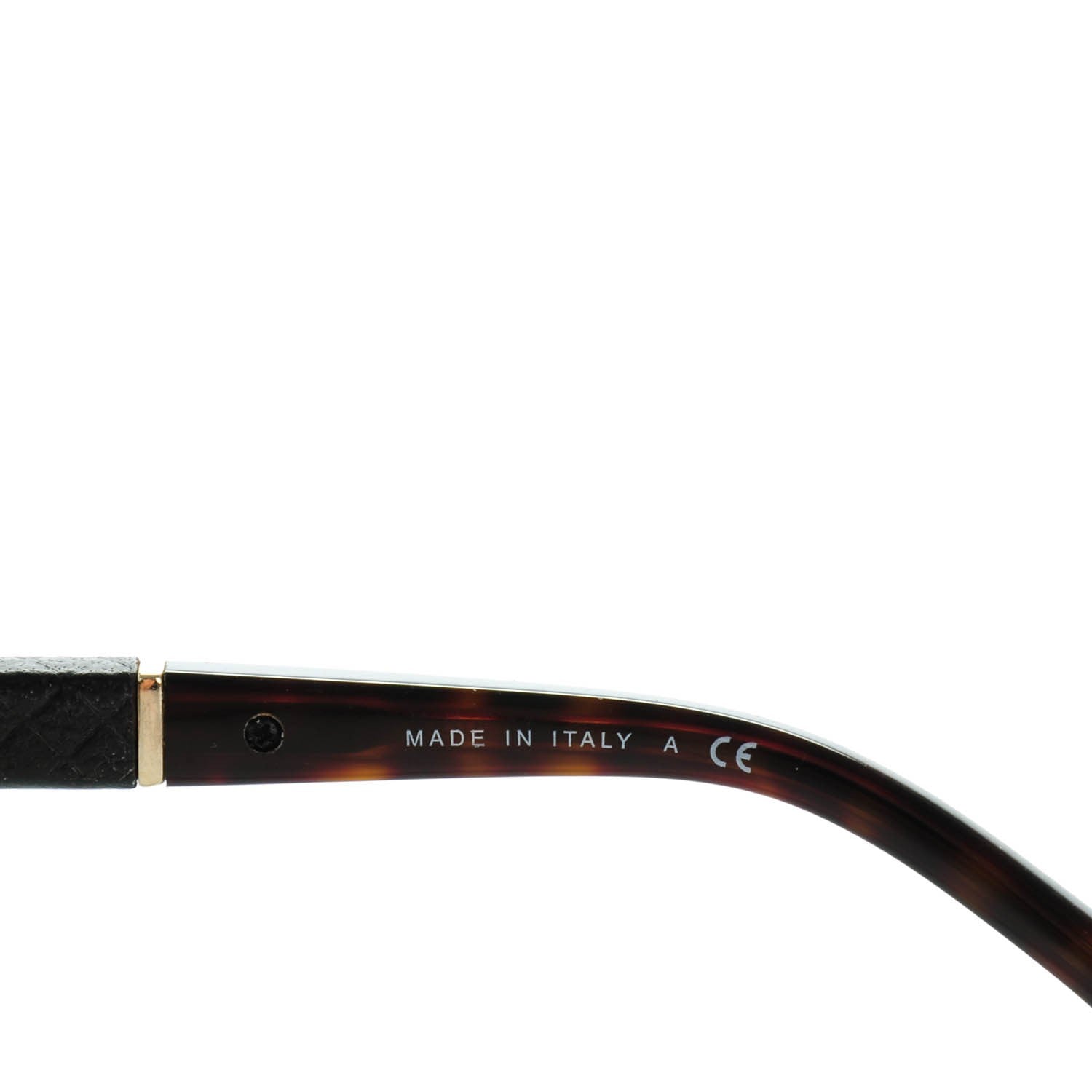 Chanel Lambskin Quilted CC Aviator Sunglasses 4195-Q Gold Brown 7 of 8