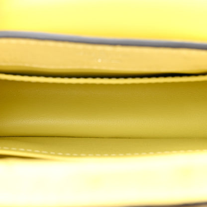Louis Vuitton Ostrich Capucines Mini Yellow 5 of 11
