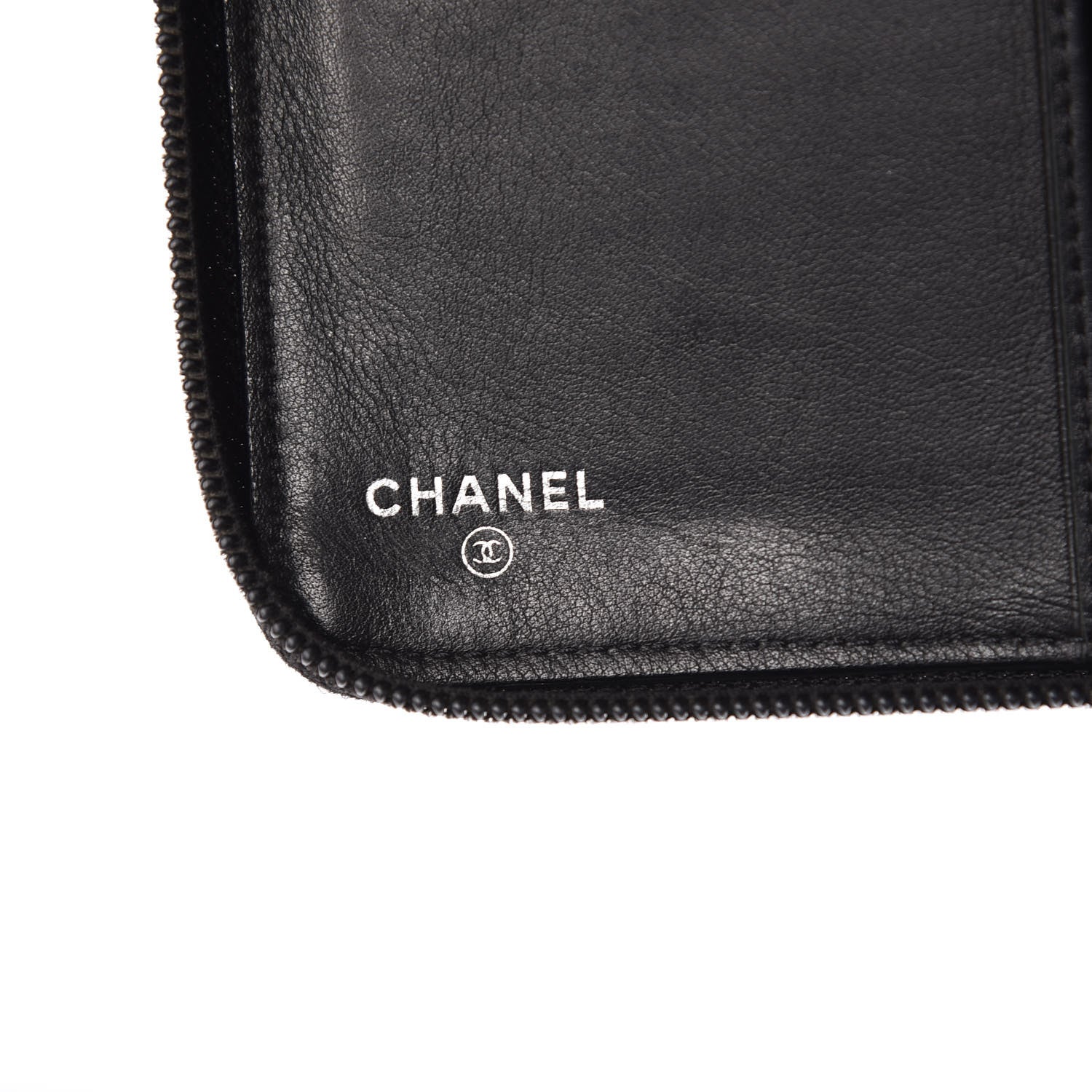 Chanel Caviar Large Timeless CC Zip Around Wallet Black 6 of 9