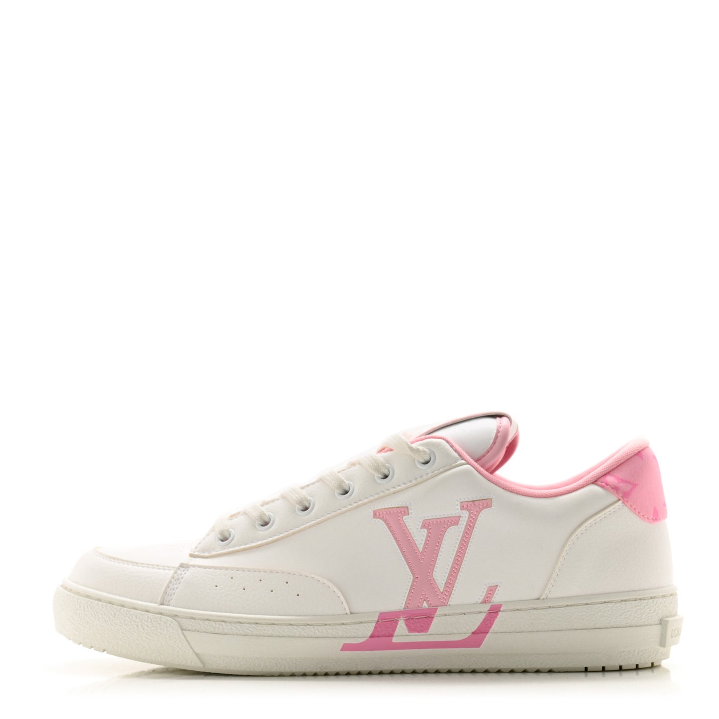 Calfskin Charlie Sneaker 42 White Rose Clair