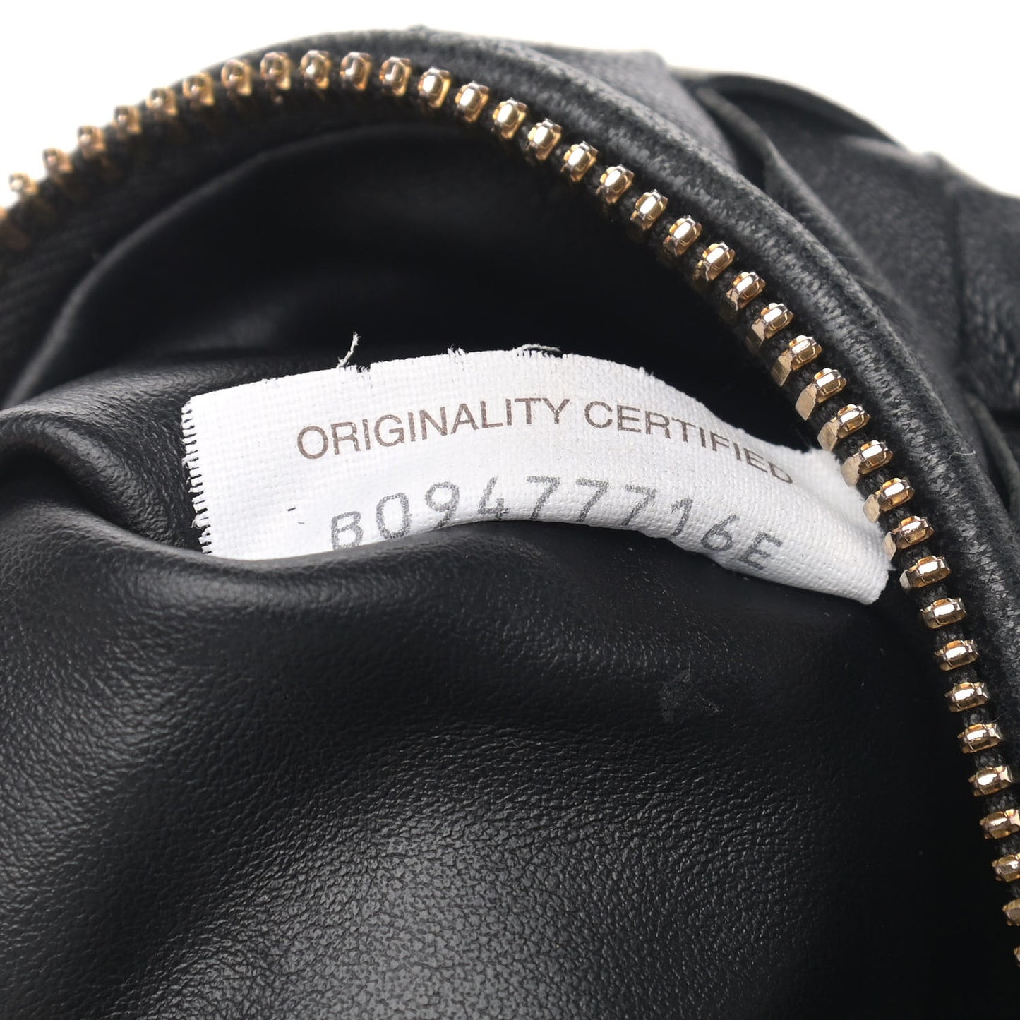 Nappa Intrecciato Mini Jodie Black