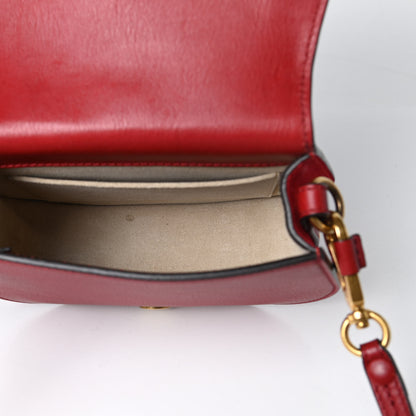 Chloe Calfskin Suede Small Nile Bracelet Bag Intense Red 5 of 13