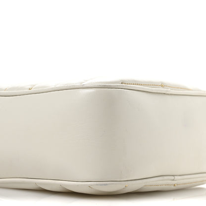 Jimmy Choo Nappa Quilted Studded Varenne Camera Bag White 8 of 10