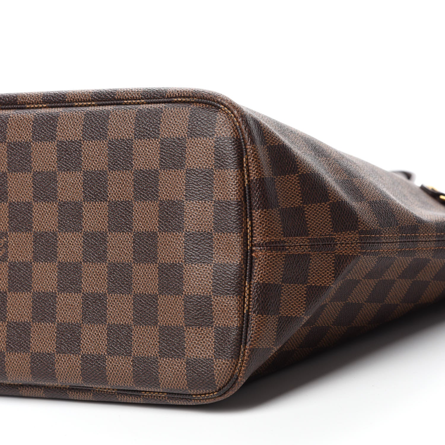 Louis Vuitton Damier Ebene Neo Neverfull MM Rose Ballerine 7 of 12