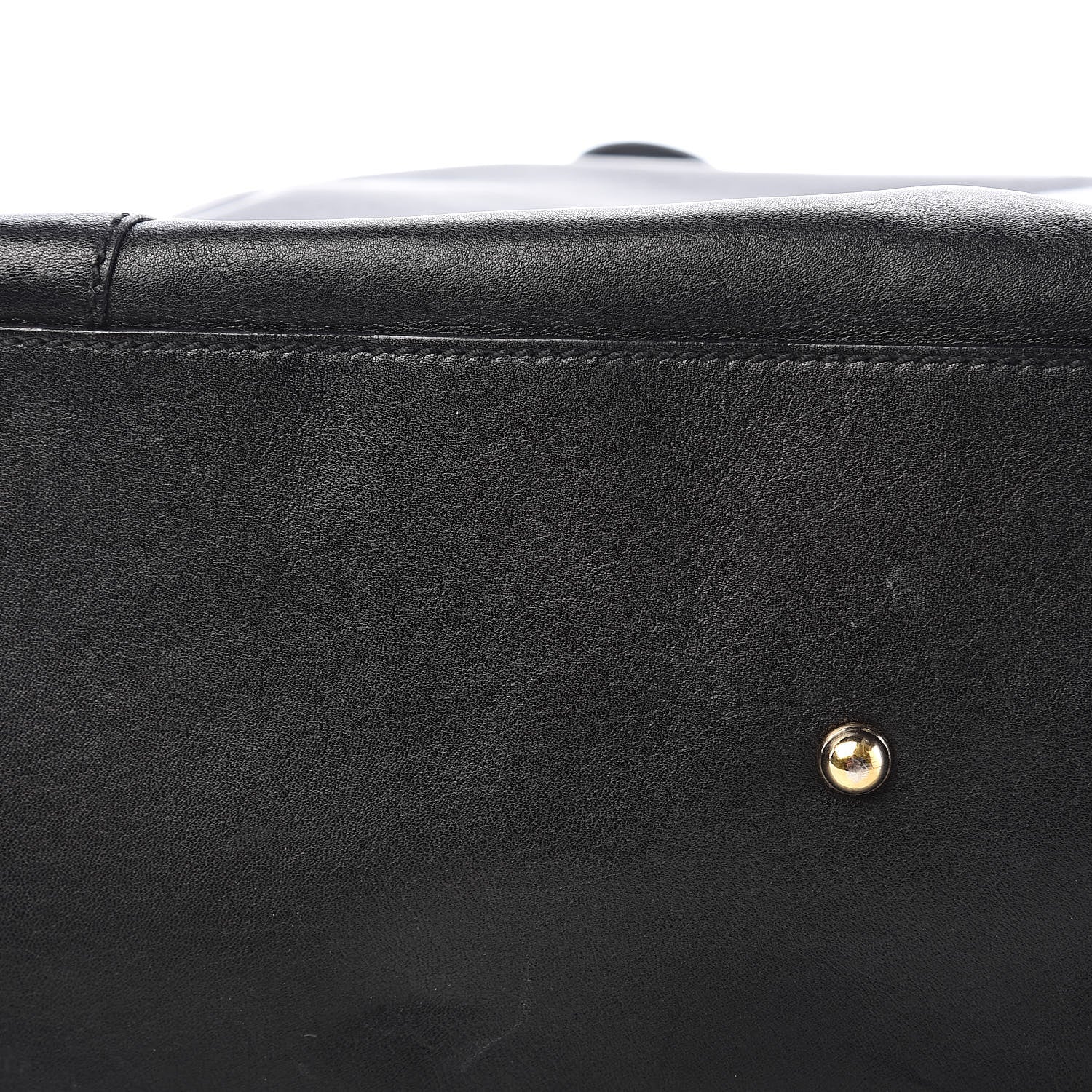 Gucci Calfskin Creole Large Tote Black 13 of 14