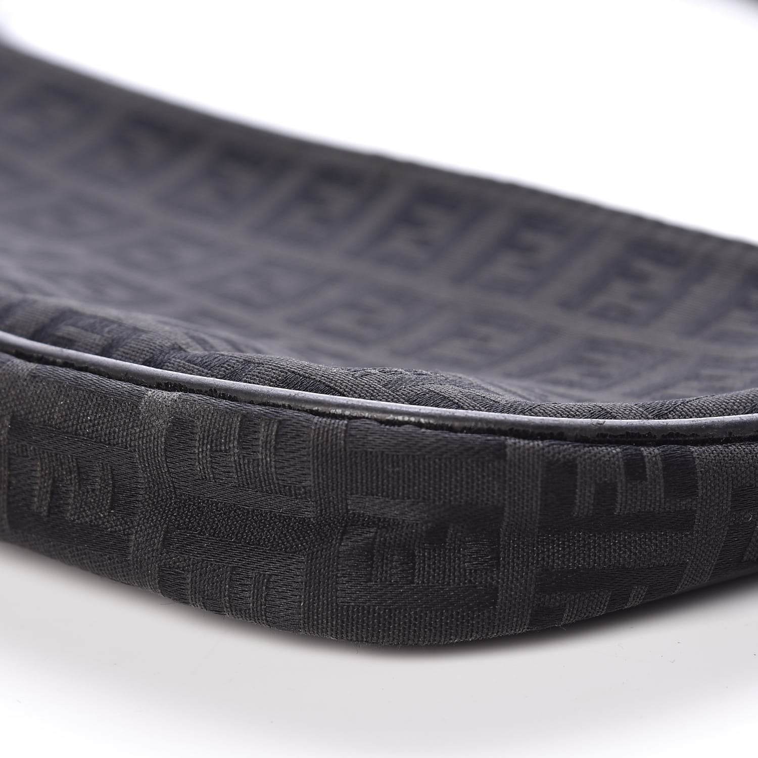 Fendi Zucchino Pochette Black 9 of 9