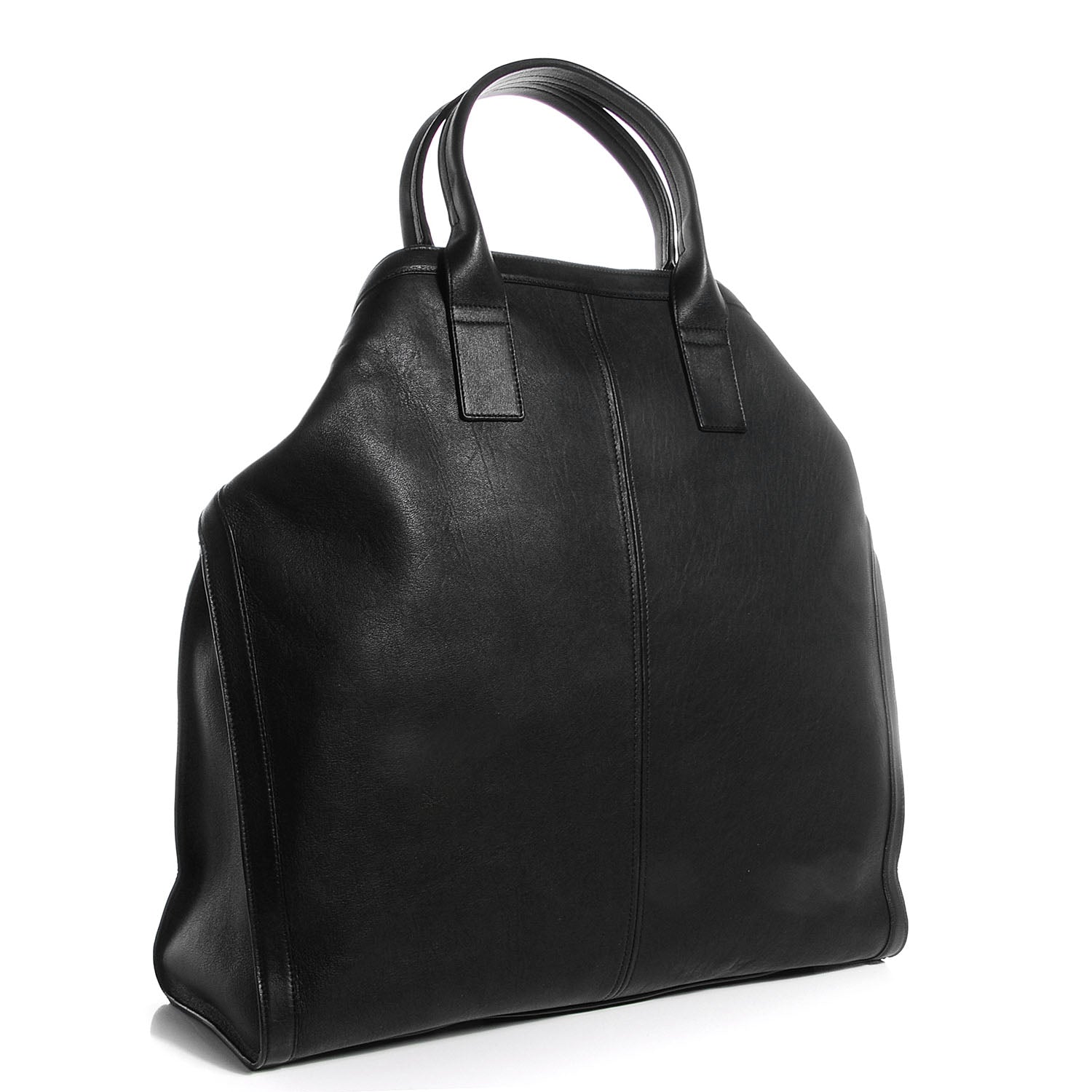 Alexander McQueen Lambskin Large De Manta Tote Black 3 of 9