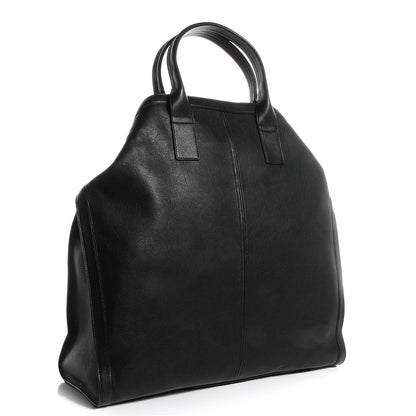 Alexander McQueen Lambskin Large De Manta Tote Black 3 of 9