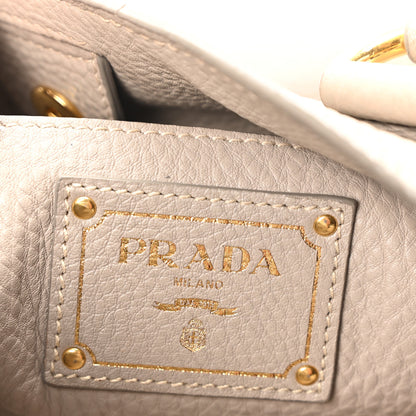 Prada Vitello Phenix Side Zip Tote Argilla 6 of 9