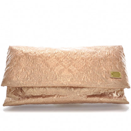 Louis Vuitton Jacquard Quilted Monogram Limelight Clutch GM Rose Gold 1 of 10