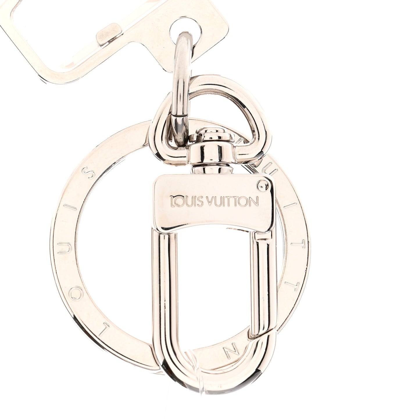 Transparent Plexiglass Prism ID Card Holder White