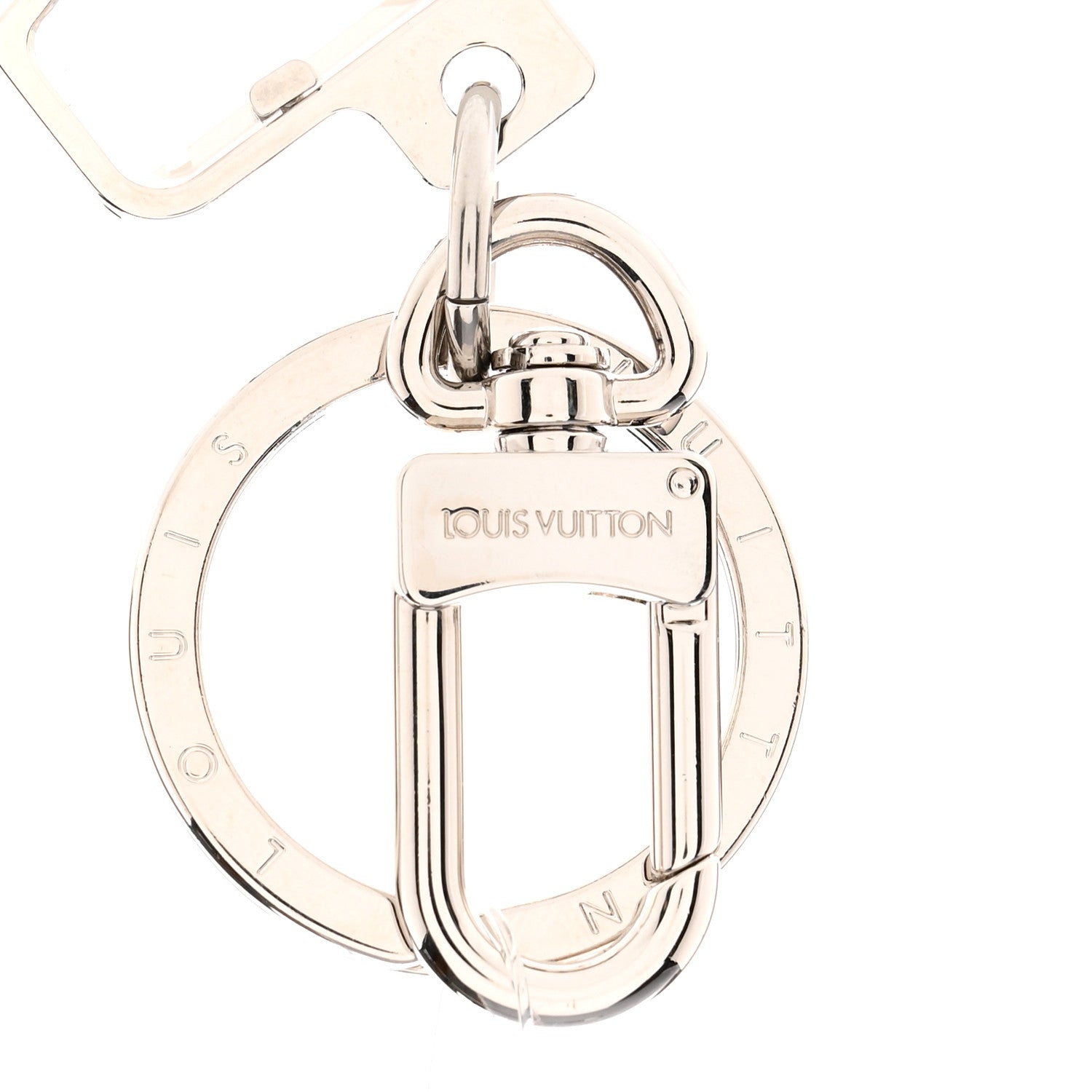 Louis Vuitton Transparent Plexiglass Prism ID Card Holder White 3 of 5