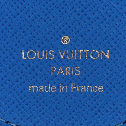Louis Vuitton Monogram 2019 Christmas Animation Venice Bag Charm Key Ring Blue 3 of 4