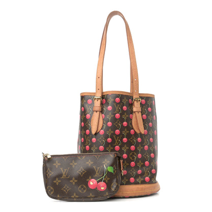 Louis Vuitton Monogram Cerises Bucket Bag 1 of 15