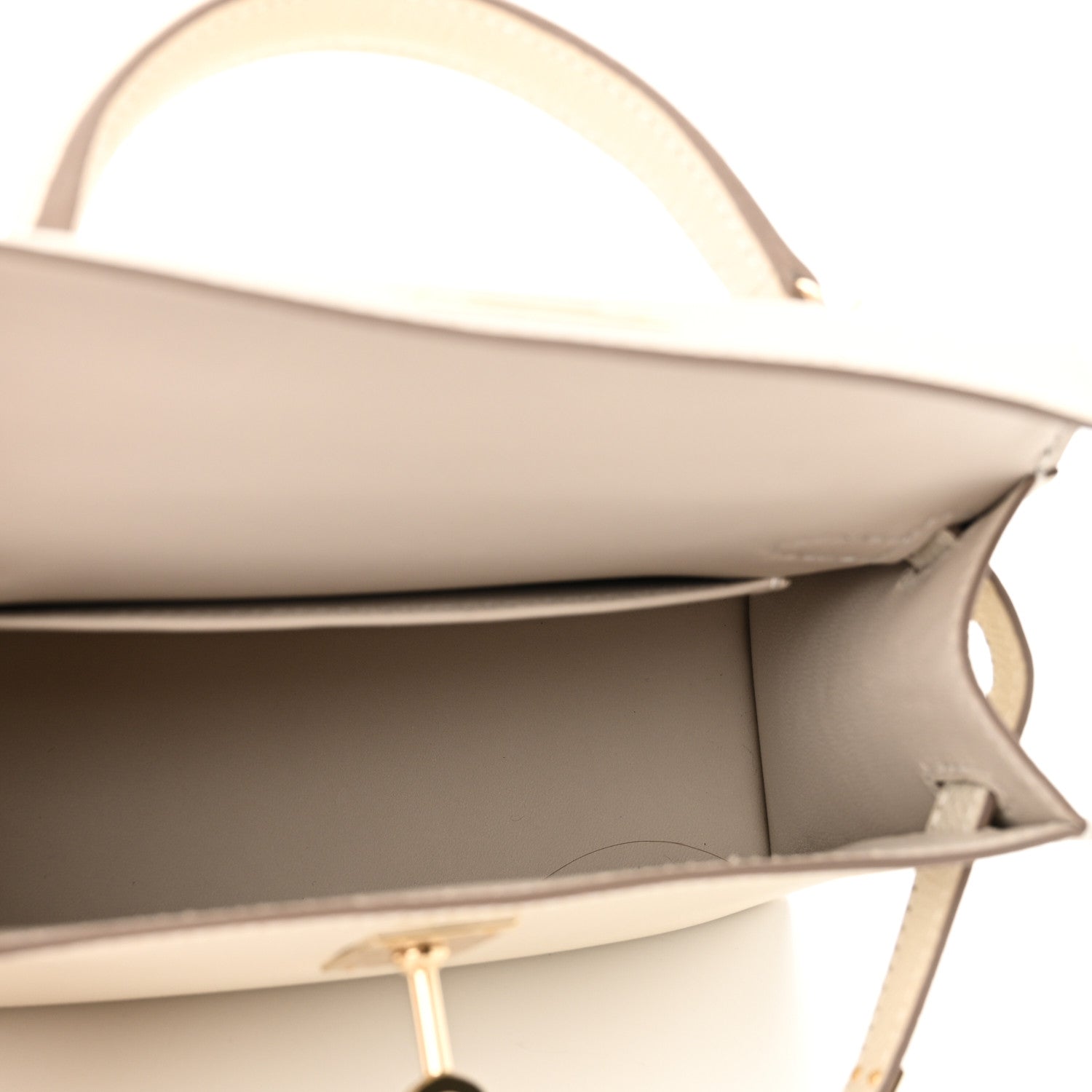 Hermes Epsom Mini Kelly Sellier 20 Craie 5 of 11